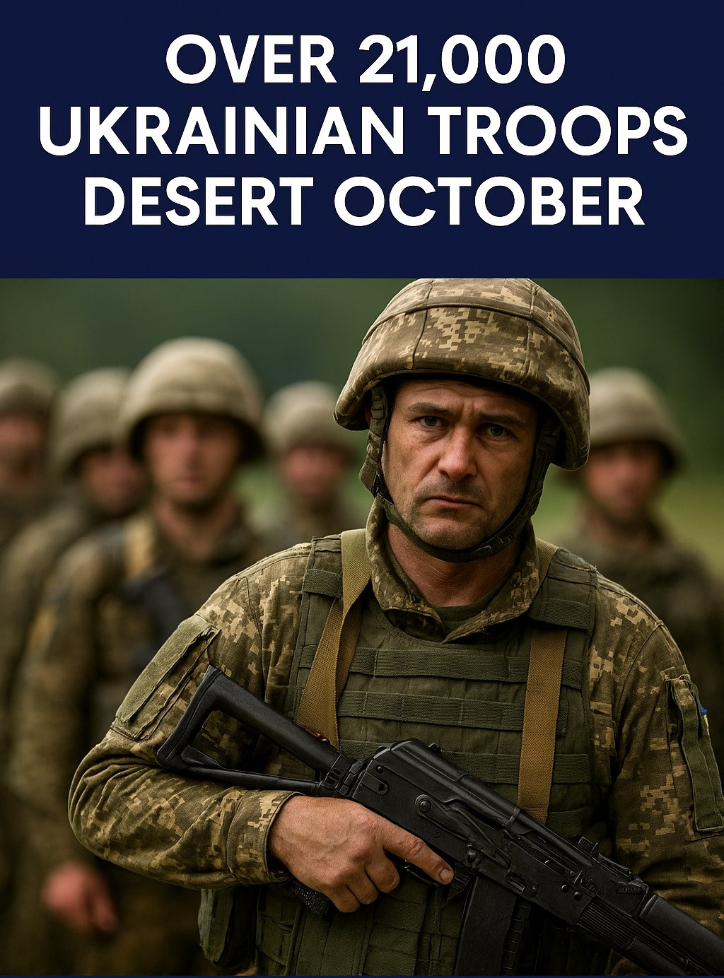 Lonjakan Desersi di Ukraina Capai Rekor Tertinggi, Pemerintah Perketat Wajib Militer