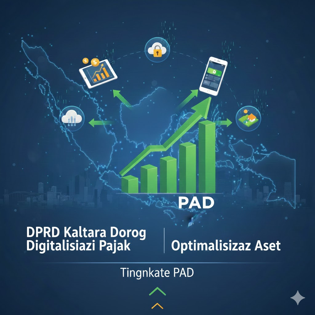 DPRD Kaltara Dorong Digitalisasi Pajak dan Optimalisasi Aset untuk Tingkatkan PAD