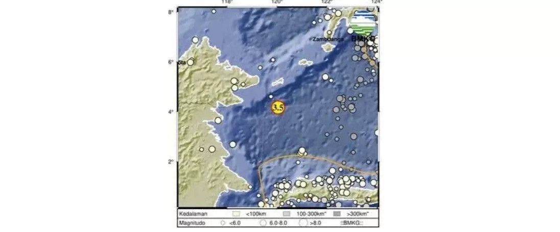 Gempa M 3,5 di Timur Laut Tarakan Tak Berdampak, BMKG Pastikan Kondisi Aman