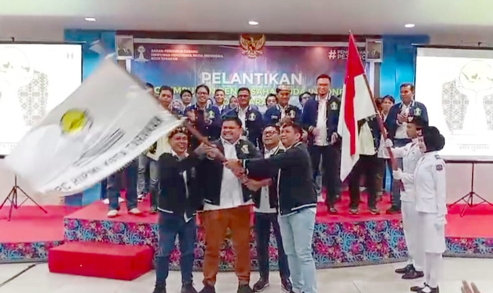 Adyansa Dilantik Jadi Ketua BPC HIPMI Tarakan, Siap Cetak Pengusaha Muda Naik Kelas