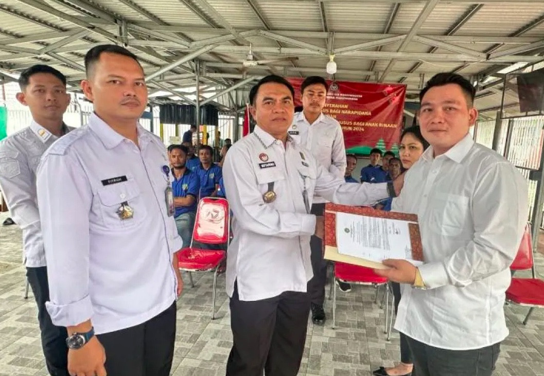 79 Warga Binaan Lapas Tarakan Terima Remisi Natal 2025, 1 Orang Langsung Bebas