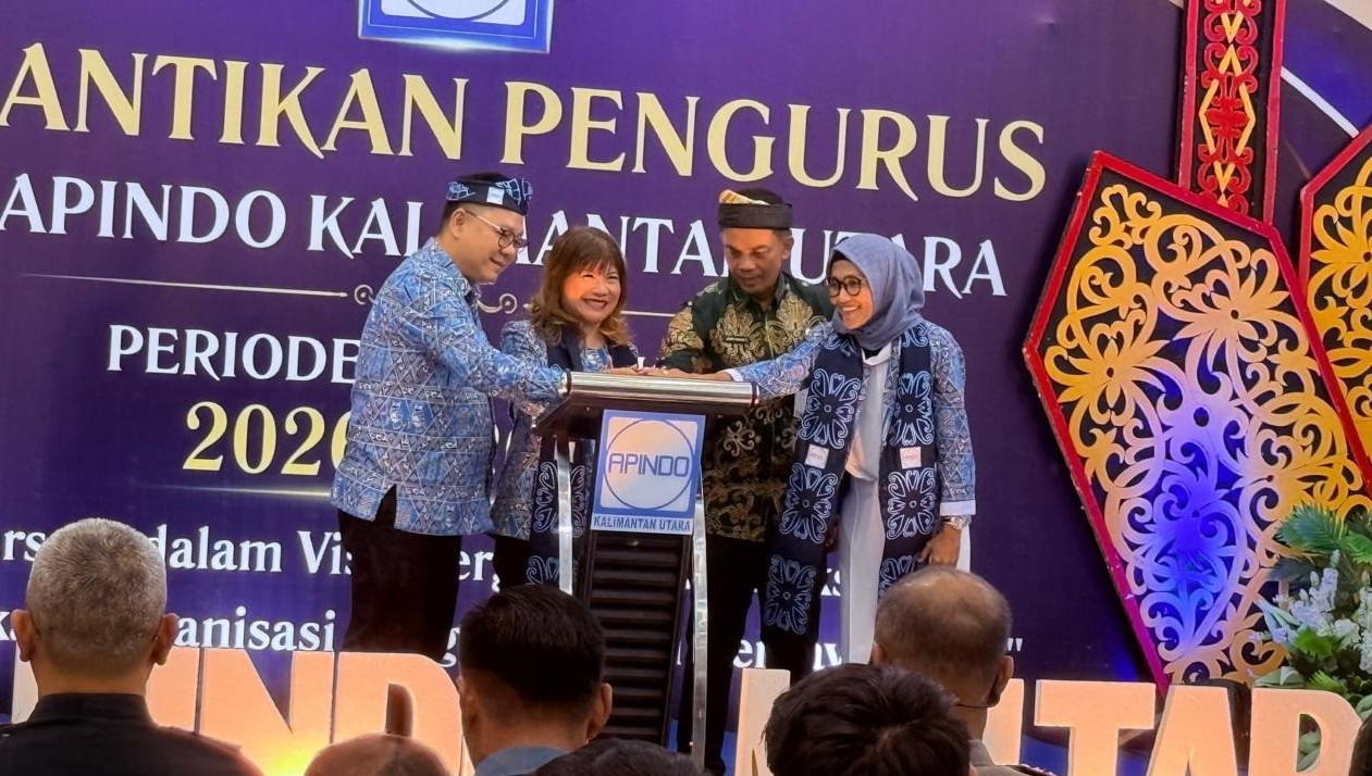 Ketua DPN APINDO Beri Empat PR Besar untuk Pengurus APINDO Kaltara 2026–2031